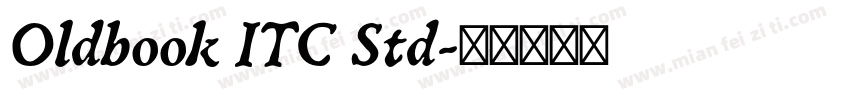 Oldbook ITC Std字体转换